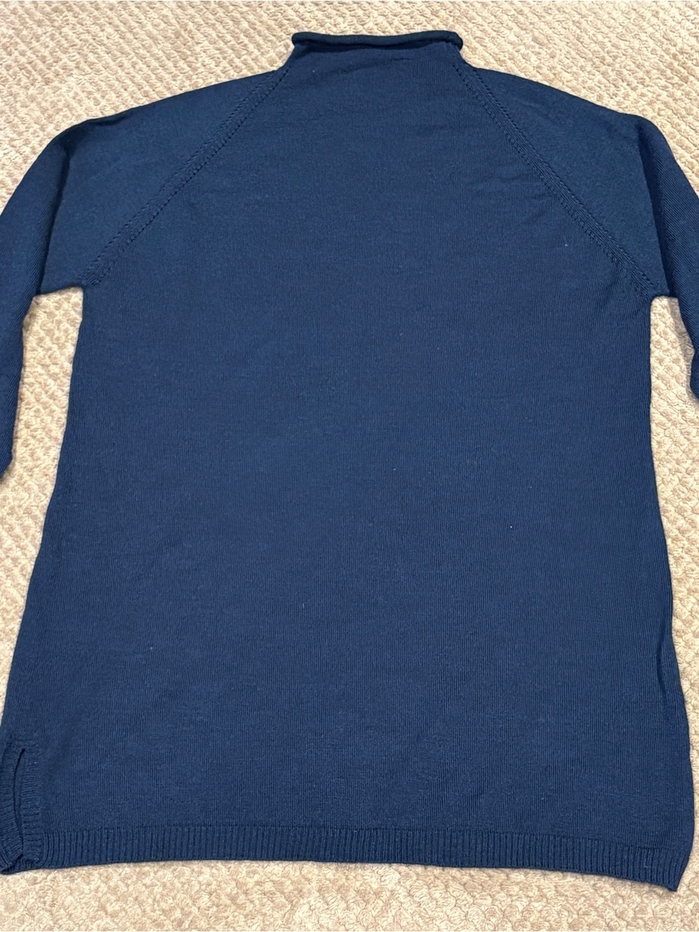 Ça Va de Soi Navy Blue Merino Wool Cashmere Blend Knit